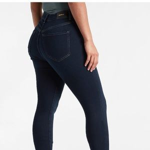 Express Slim Super High Rise Jeans 8L